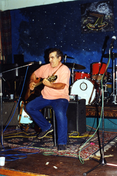 Tom Thurber rockin' & rollin' at 1998 reunion, New Orleans -(photo from John Walsh)